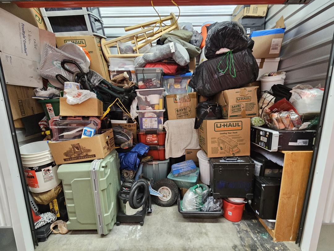 Storage Unit Auction in Idaho Falls, ID at UHaul Moving & Storage at